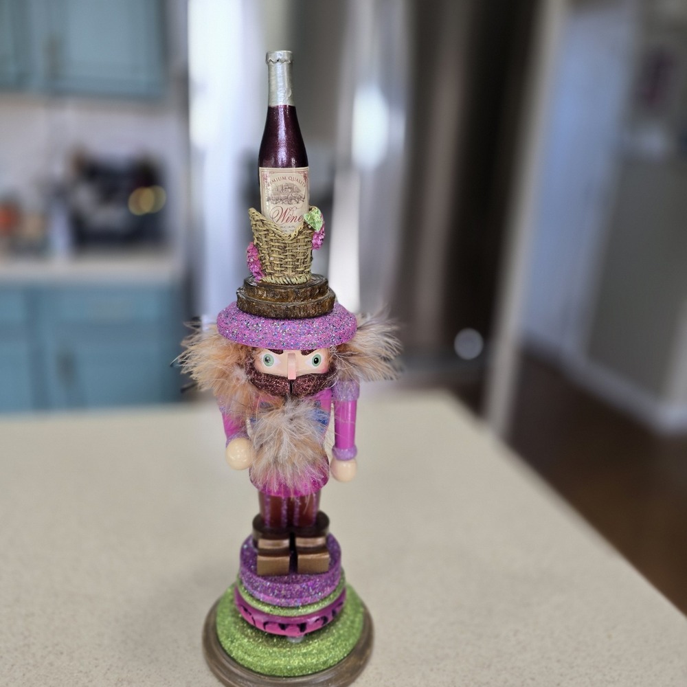 Kurt  Holly Adler Nutcracker Wine Bottle Hollywood  READ